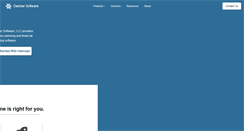 Desktop Screenshot of dezinersoftware.com