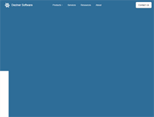 Tablet Screenshot of dezinersoftware.com